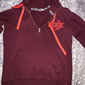 PINK burgundy sweater